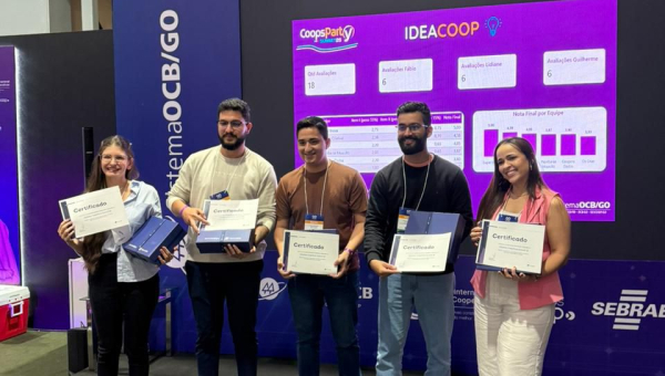 Equipe com representantes do Amazonas vence o Ideathon CoopsParty Summit 25 com solução de IA voltada ao agro cooperativista
