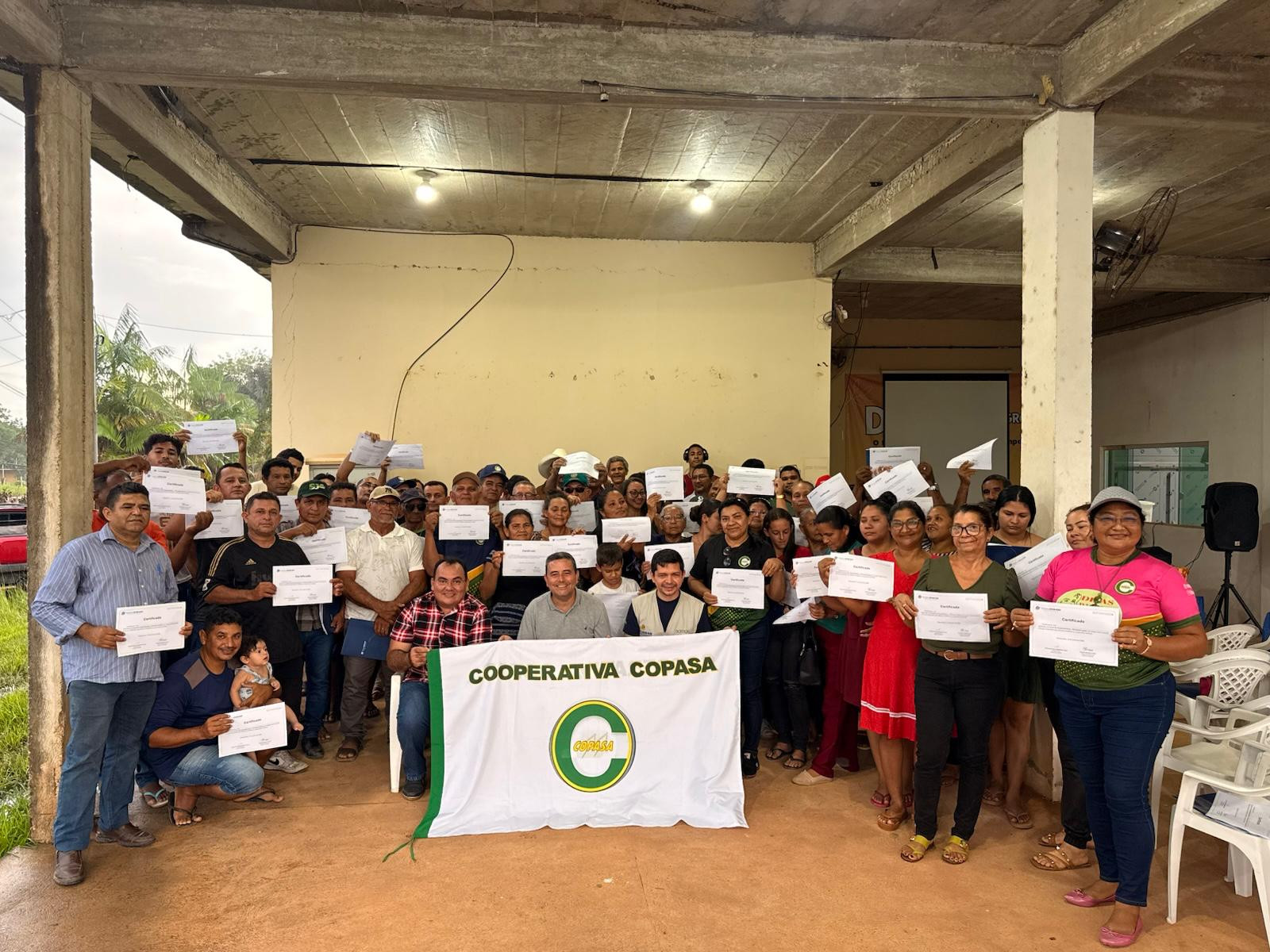 Capacitação Itinerante leva formação cooperativista à COPASA, no Assentamento Tarumã-Mirim