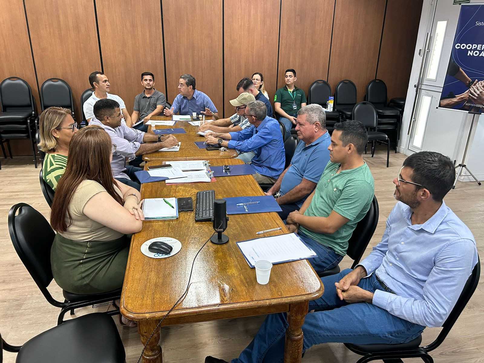 OCB-AM recebe a diretoria da CENTRALCOOP/AM